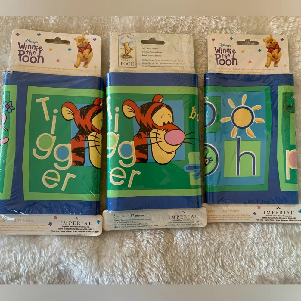 Winnie the Pooh Self Stick Border